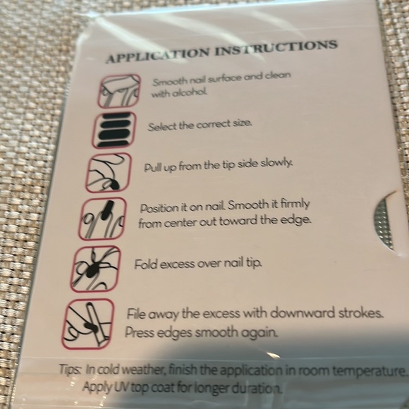 NEW LV nail wrap stickers brown decals nail art - Picture 4 of 5